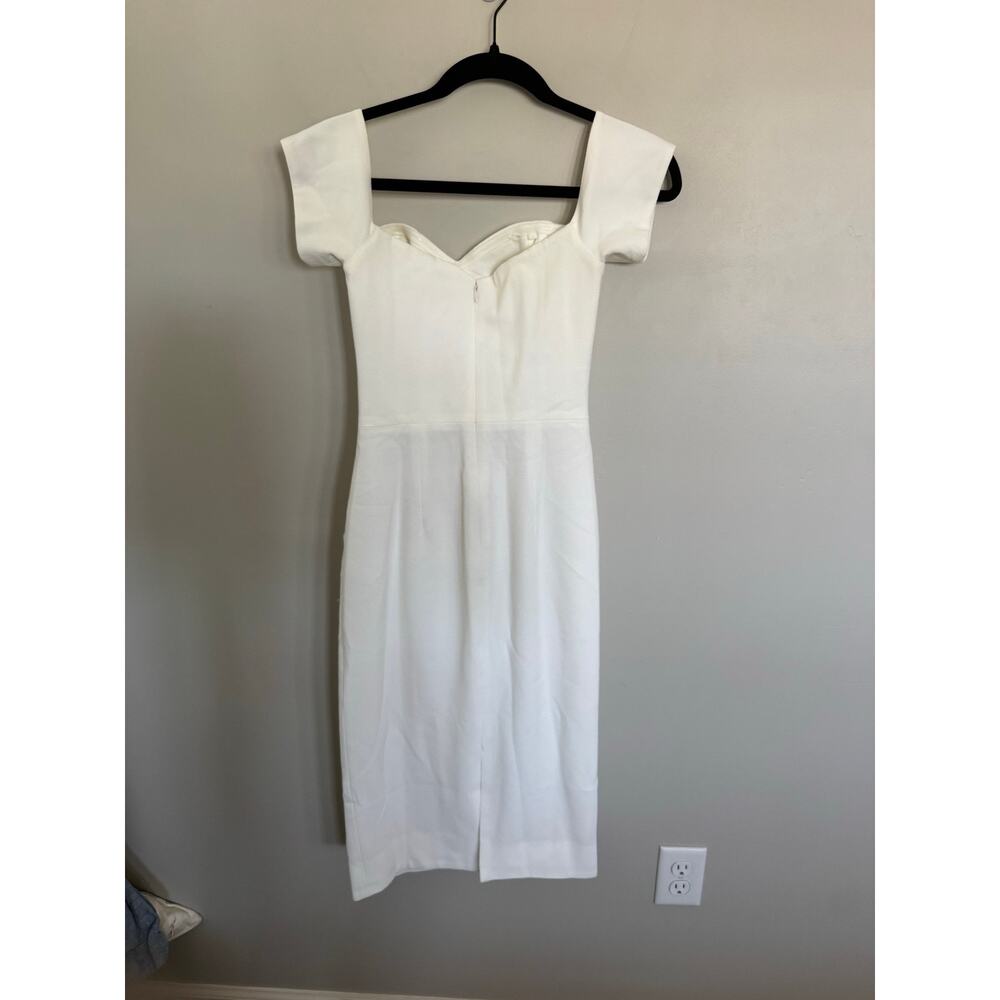 NWT Dress The Population Bailey Off the Shoulder Dress in Off White SZ XS - Picture 6 of 6